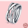 Sterling Silver Rings For Women Popular Flower Lucky Rings