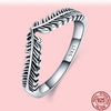 Sterling Silver Rings For Women Popular Flower Lucky Rings