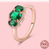 Sterling Silver Rings For Women Popular Flower Lucky Rings