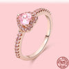 Sterling Silver Rings For Women Popular Flower Lucky Rings
