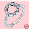 Sterling Silver Rings For Women Popular Flower Lucky Rings