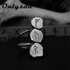 Cool Stuff Stainless Steel  Dating Rings For Men And Women Words Retro Jewelry