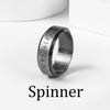 Cool Stuff Stainless Steel  Dating Rings For Men And Women Words Retro Jewelry