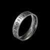 Cool Stuff Stainless Steel  Dating Rings For Men And Women Words Retro Jewelry