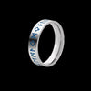 Cool Stuff Stainless Steel  Dating Rings For Men And Women Words Retro Jewelry