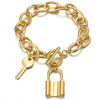 3PCS/Set Fashion Thick Chain Link Bracelets Bangles For Women