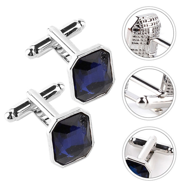 1 Pair of Dress Cufflink Sleeve Button for Men